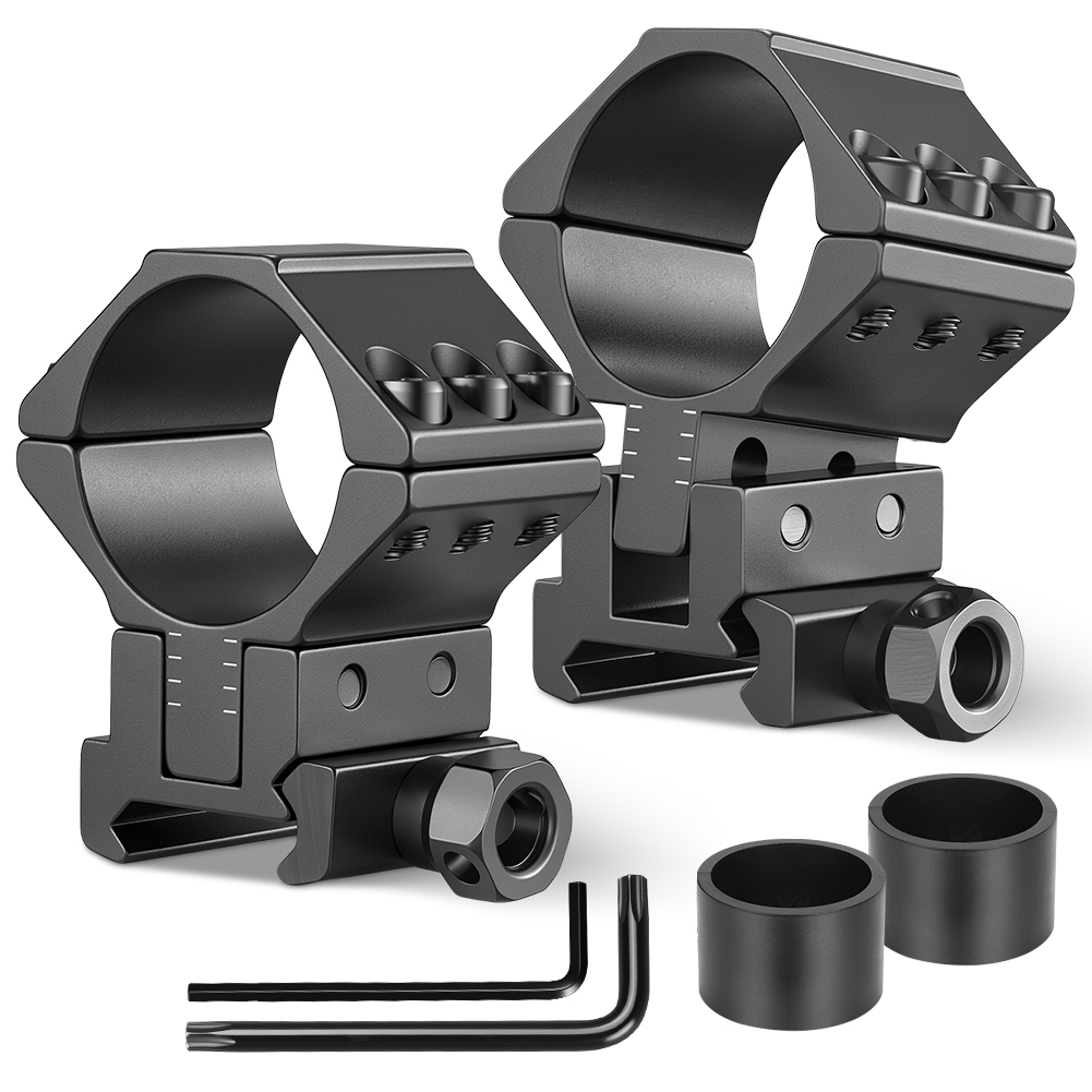 Hunting Outdoor - UniqueFire Rifle Scope Rings,1 inch 25.4mm