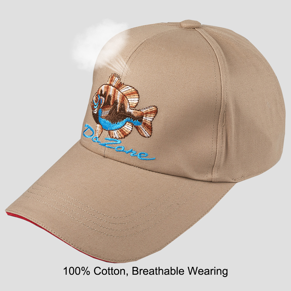 Hunting Outdoor Hats - Brown Summer Hat Cotton Fashion Breathable