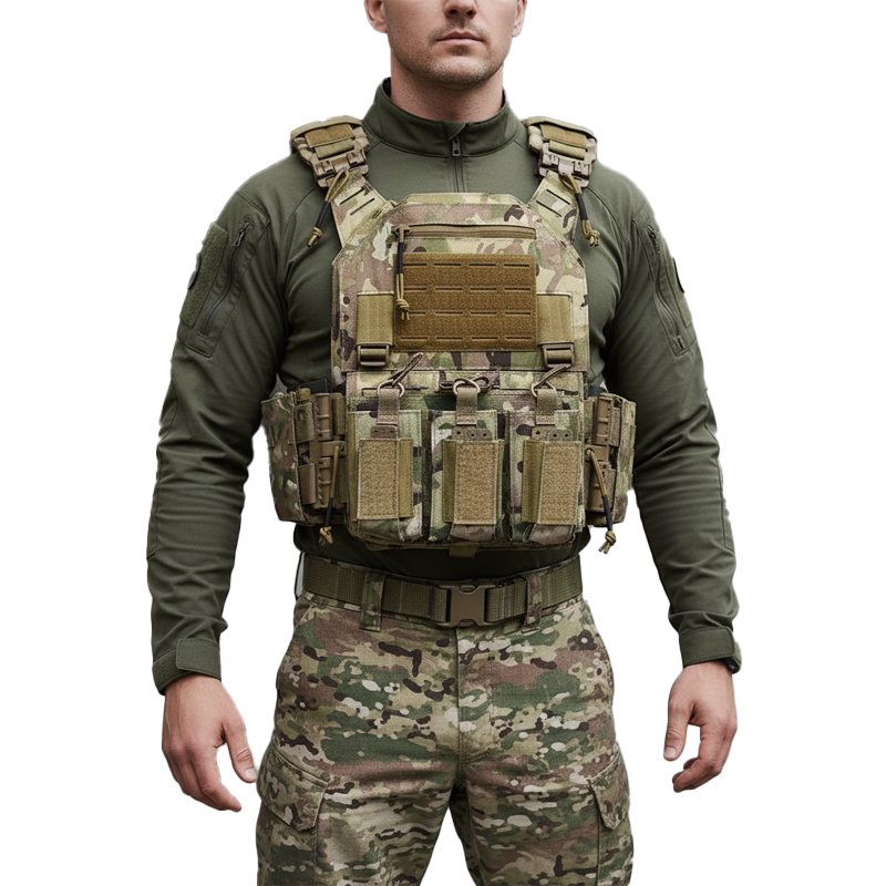 Outdoor Hunting Vest - 1000d Nylon Chaleco Tactico Vest Ranger-Green