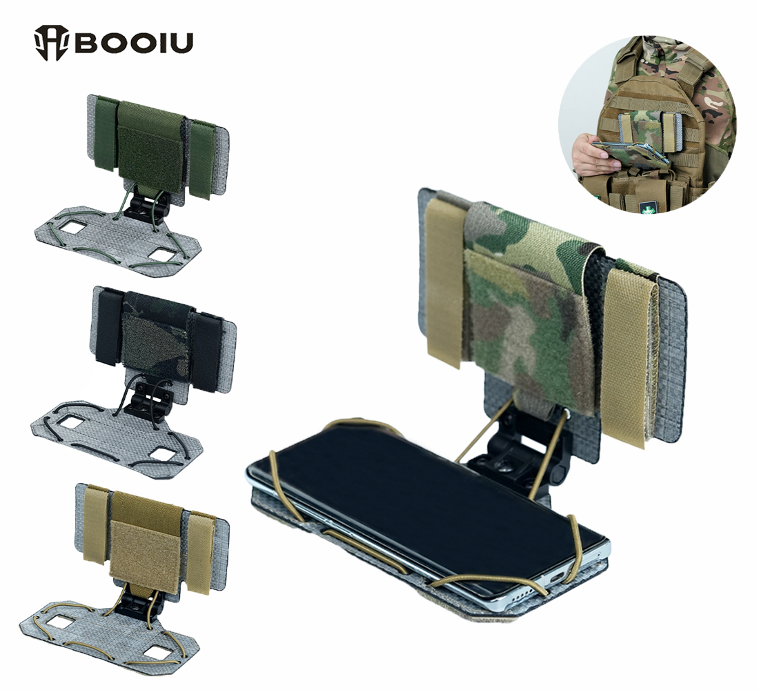 Outdoor Hunting Vest - BOOIU MOLLE Foldable Navigation Board Airsoft