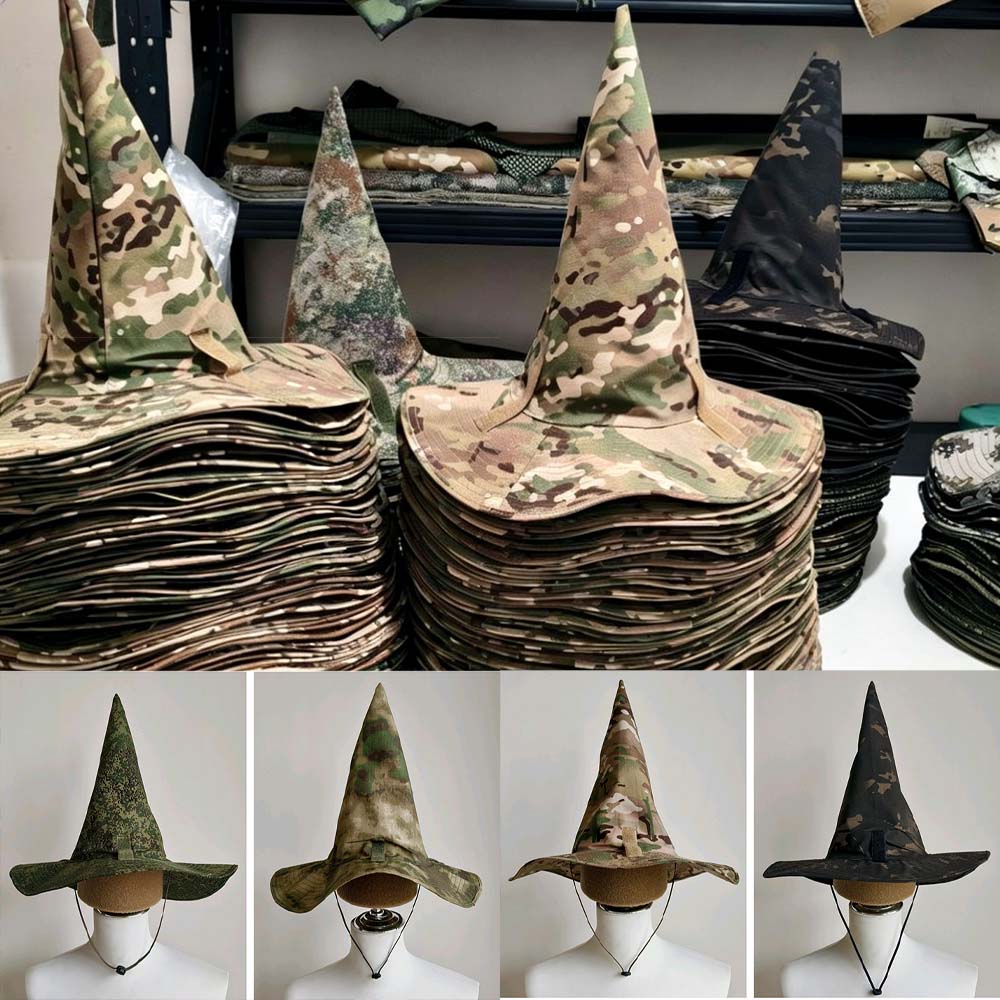 Hunting Outdoor Hats - Magic Wizard Hat Tactical Camouflage Hunting