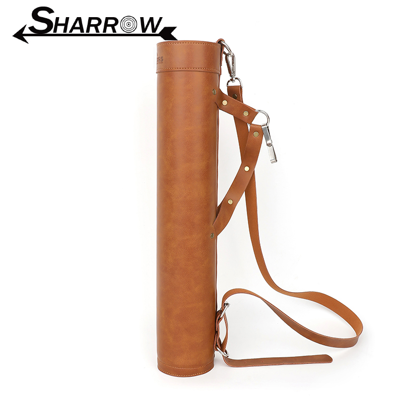 Outdoor Hunting Youtube - 1 pc Archery Quiver Faux Leather