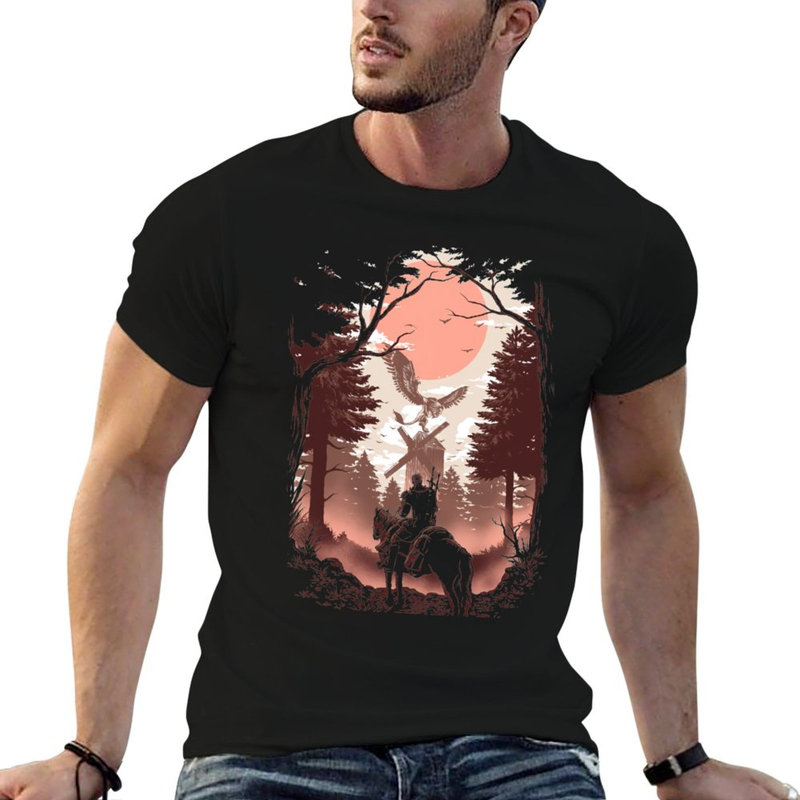 Wildman Hunting & Outdoor Polokwane Photos - The Wild Hunt T-Shirt Outdoor Working