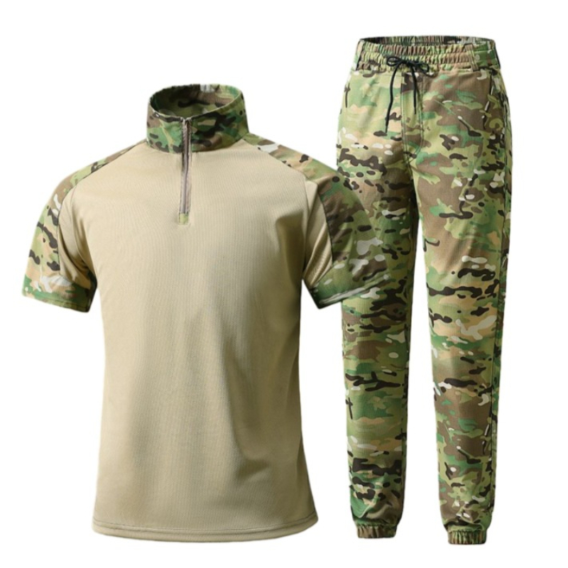Hunting Outdoor - Man Tactical Uniform Camo Hunting Clothes