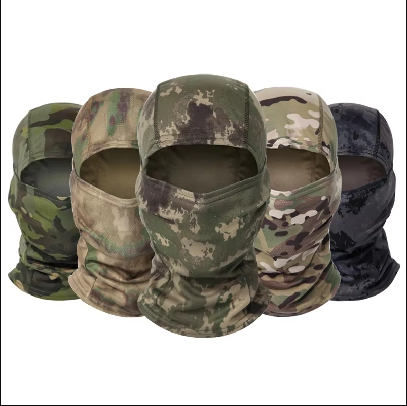 Hunting Outdoor Hats - Camouflage Balaclava Hat Cycling Full Face