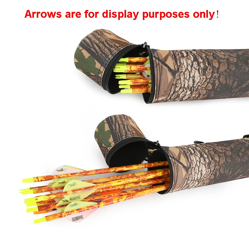 Outdoor Hunting Youtube - Archery Arrow Quiver Camo Case PVC
