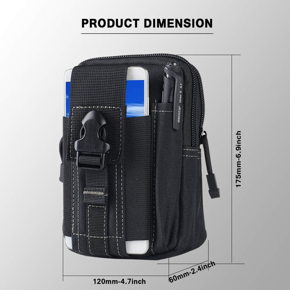 Tactical Molle Belt Pouch Mili - Outdoor Hunting Bag recension och pris