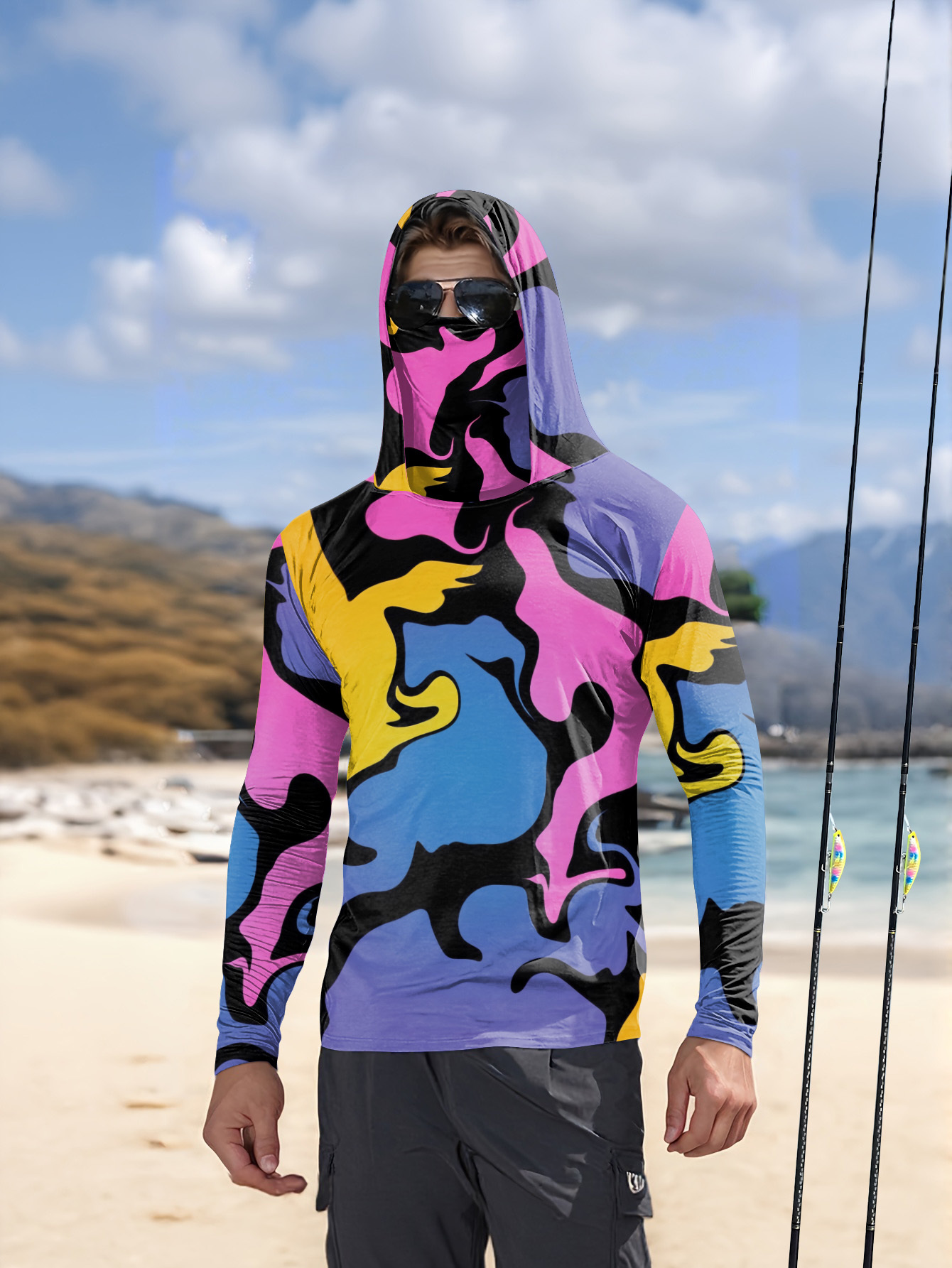 Fishing hooded sweatshirt men' - Hunting & Outdoor Supplies Vanderbijlpark Photos recension och pris