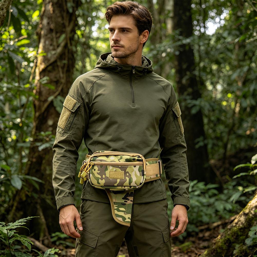Camo Waterproof Tactical Waist - Outdoor Hunting Bag recension och pris
