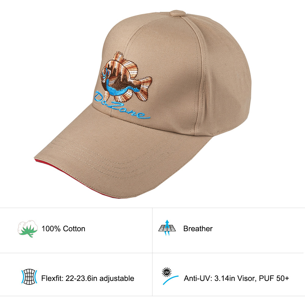 Brown Summer Hat Cotton Fashio - Hunting Outdoor Hats recension och pris