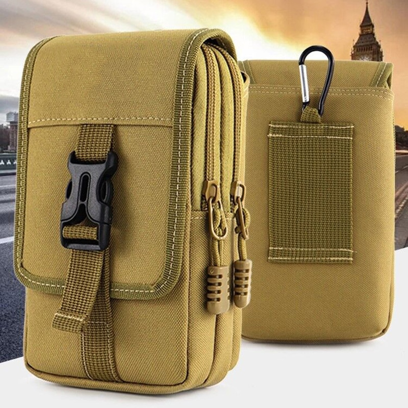 EDC Molle Bag Purse Double Lay - Outdoor Hunting Bag recension och pris