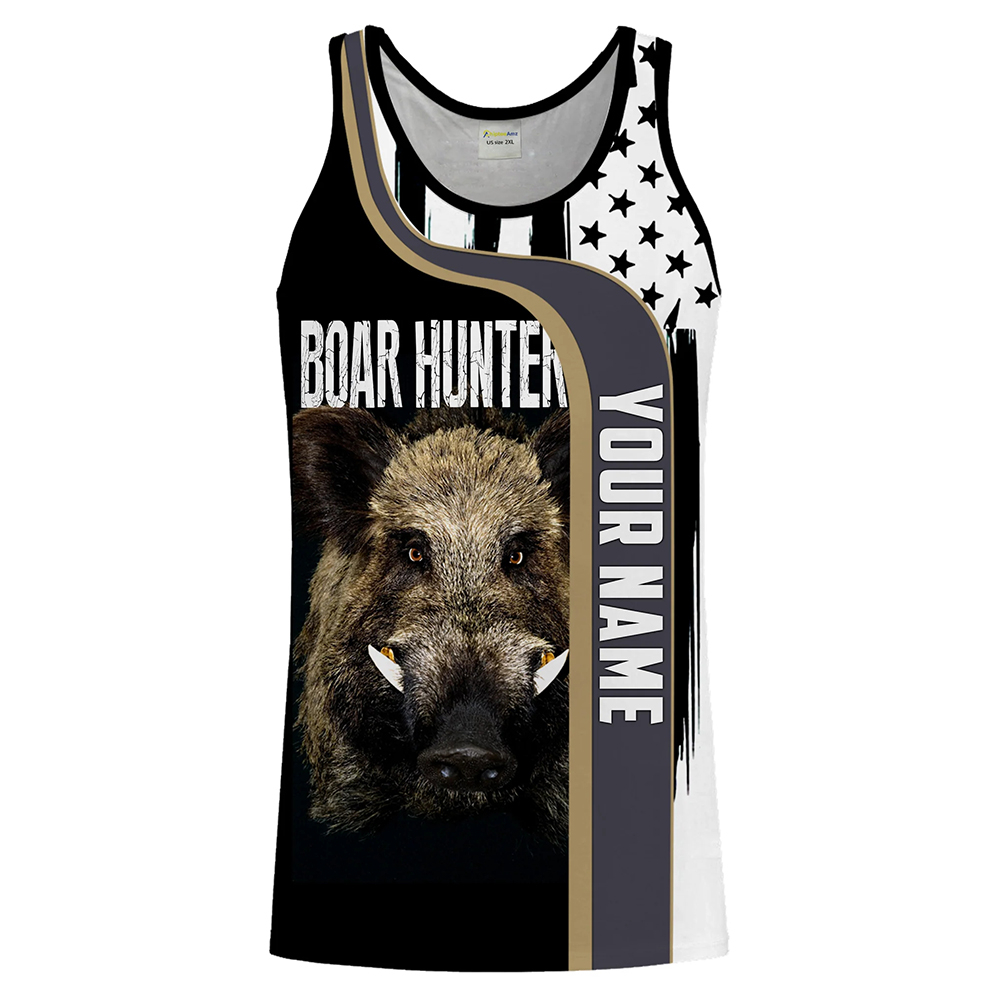 Custom Name Boar Hunter Tank T - Wildman Hunting & Outdoor Polokwane Photos recension och pris