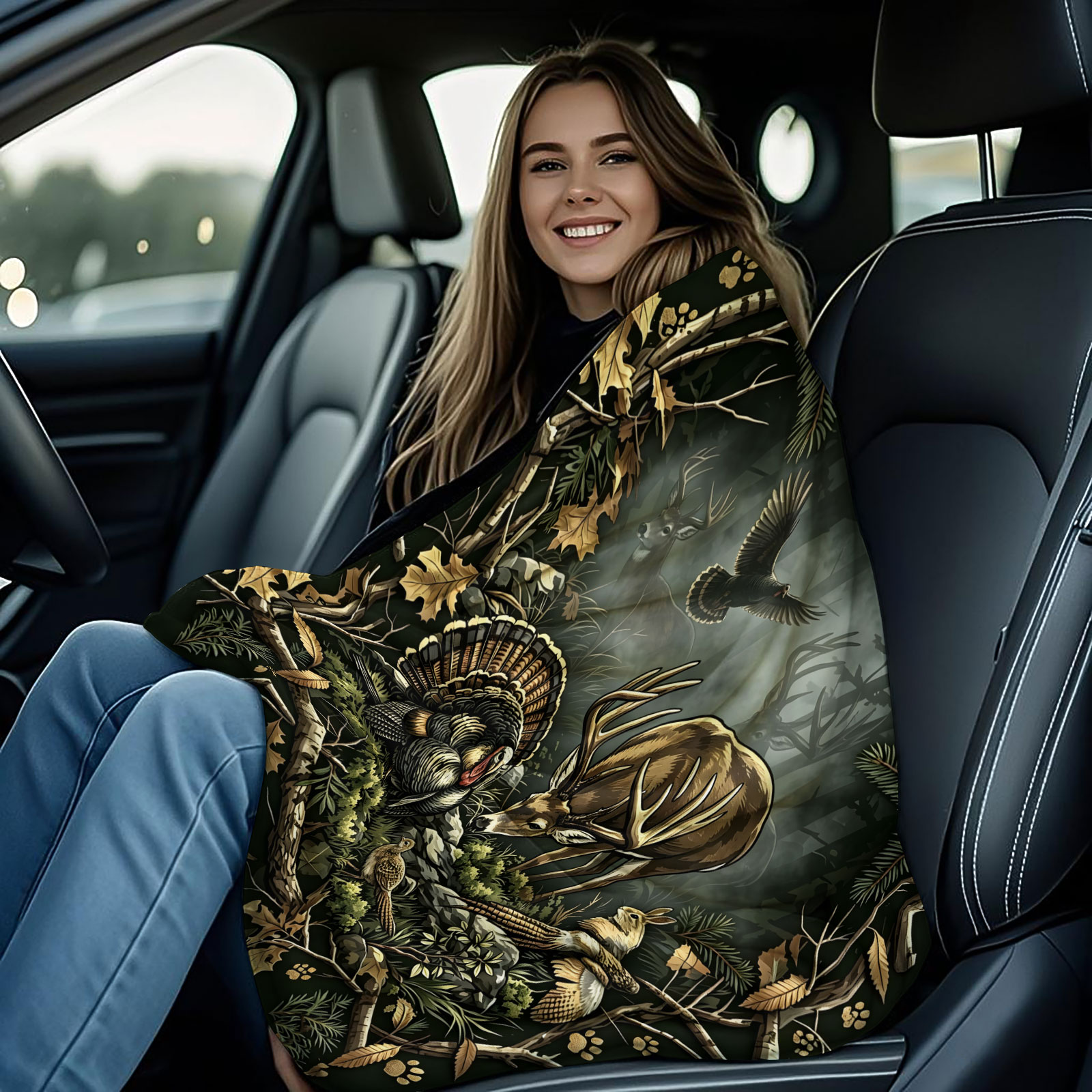 Vintage Woodland Animal Throw  - Wildman Hunting & Outdoor Polokwane Photos recension och pris