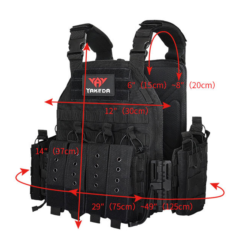 YKEDA 1000D Nylon Plate Carrie - Outdoor Hunting Vest recension och pris