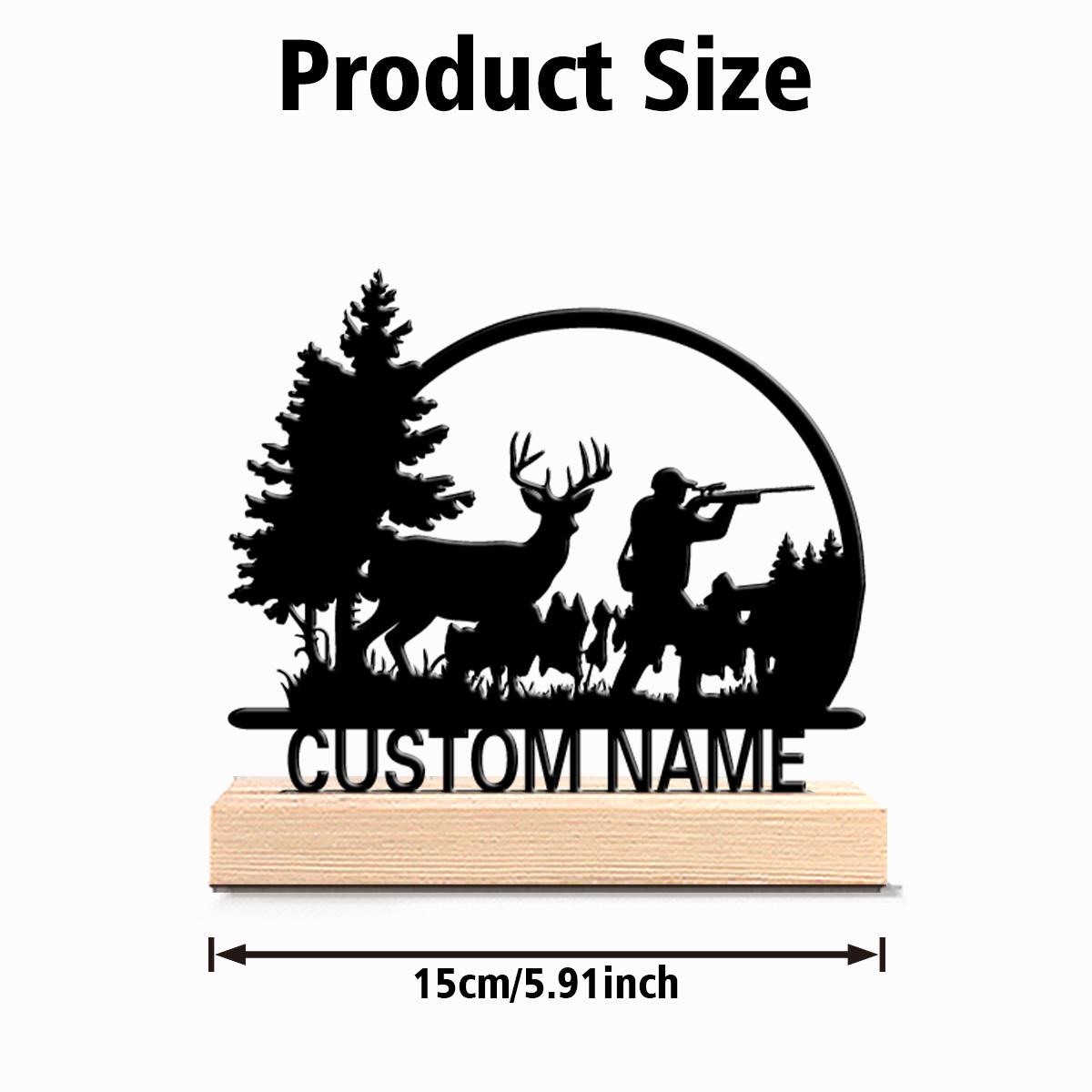 1pc Fashion ersonalized Custom - Hunting Outdoor Day recension och pris