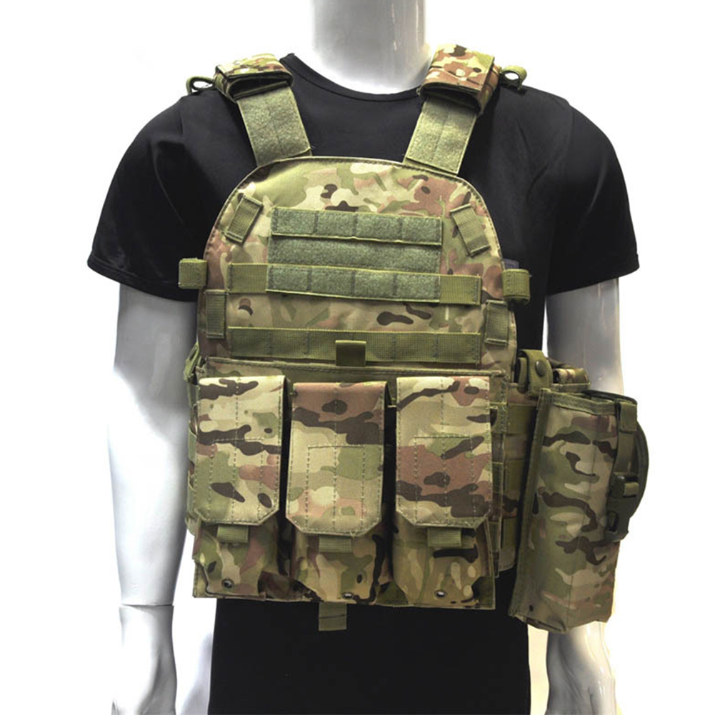 600D Nylon Tactical Vest MOLLE - Outdoor Hunting Vest recension och pris