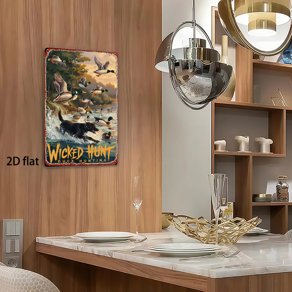 2D Flat Vintage Hunting Duck M - Wildman Hunting & Outdoor Polokwane Photos recension och pris