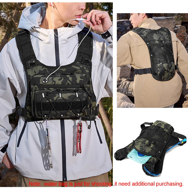 Tactical Bag Front Chest Rig V - Outdoor Hunting Bag recension och pris