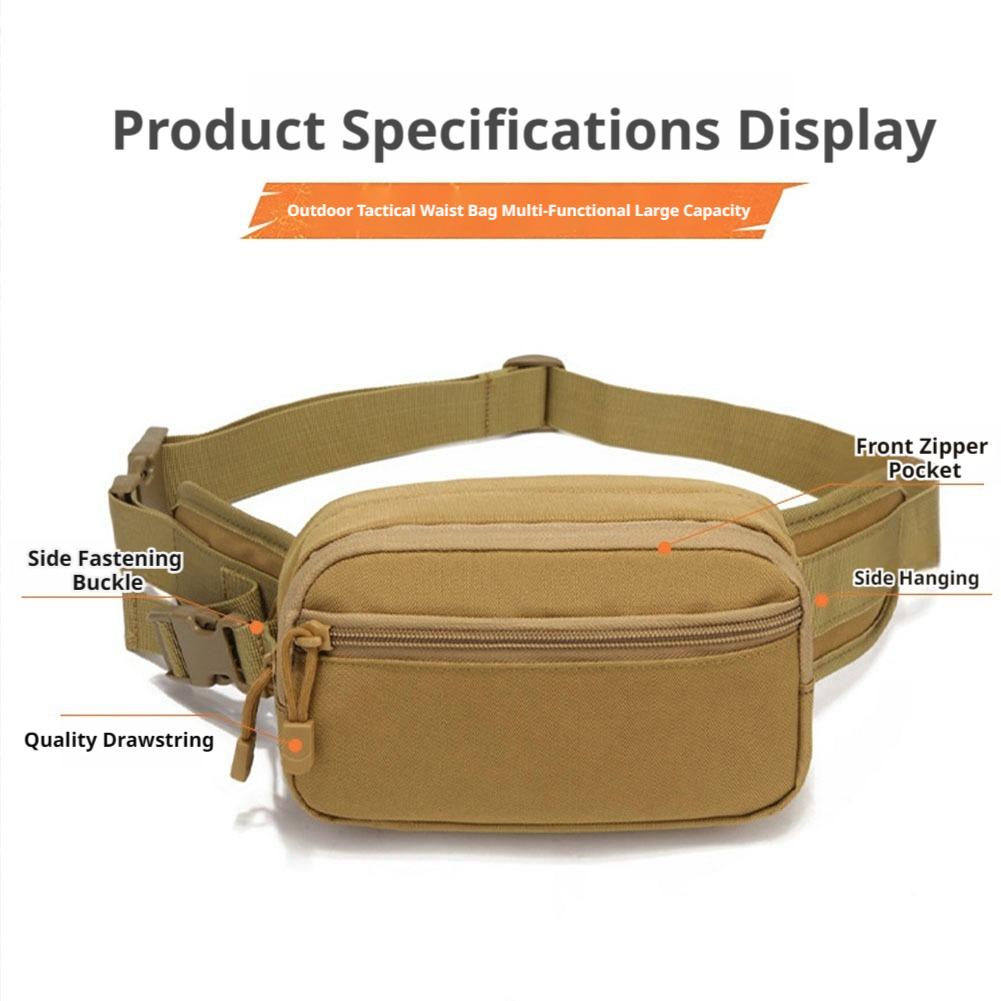 Waterproof Tactical Fanny Pack - Outdoor Hunting Bag recension och pris