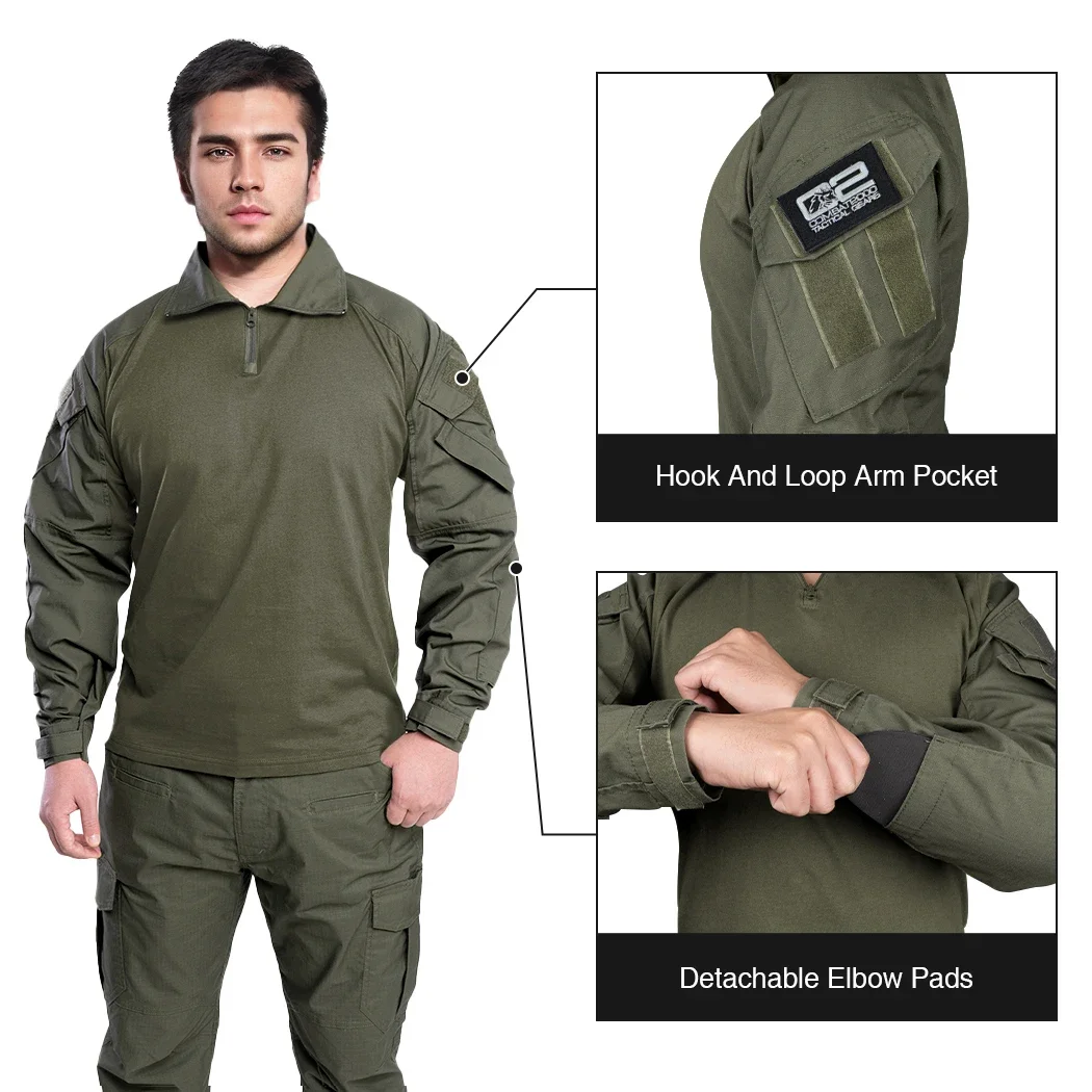 Tactical Shirts G3 Combat Shir - Outdoor Hunting T Shirts recension och pris